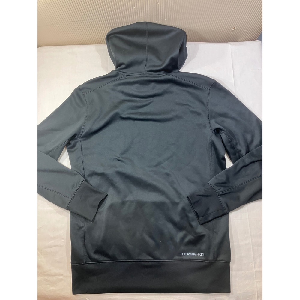 Nike Baseball Therma-FIT Hoodie Black Men's Size Medium Athletic Pullover - Picture 7 of 9